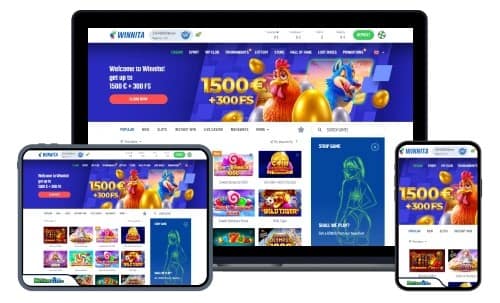 Sito web di Winnita Casino